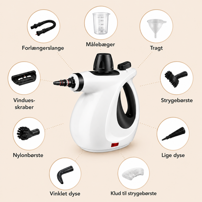 Steamora™ Håndholdt DampRenser – Kraftfuld rengøring uden kemi