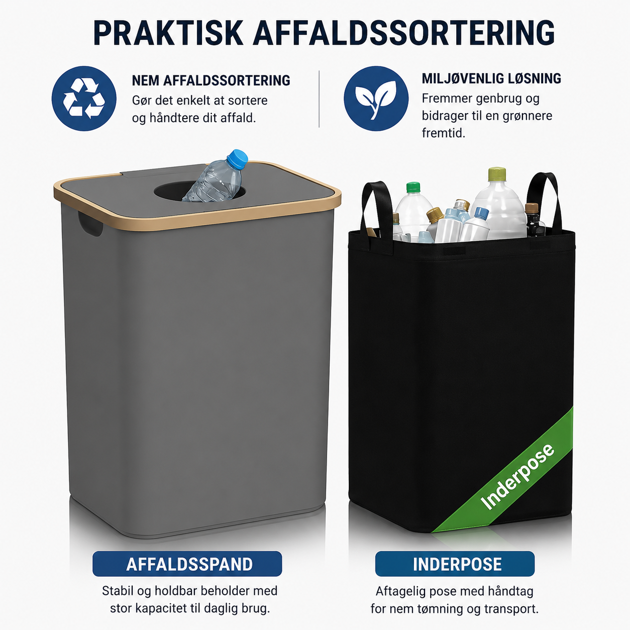 Sortio™ – Smart Sorteringsspand