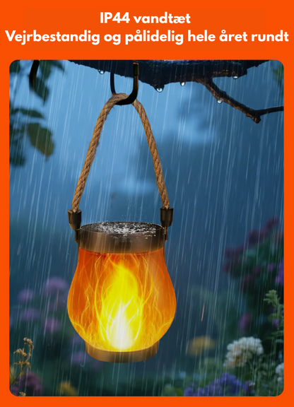GlowFlame Solar Lantern