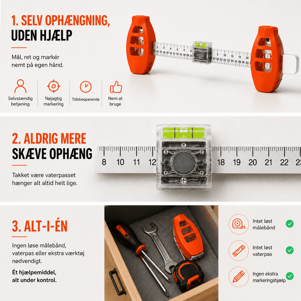 AlignPro™ – Hæng perfekt op – første gang