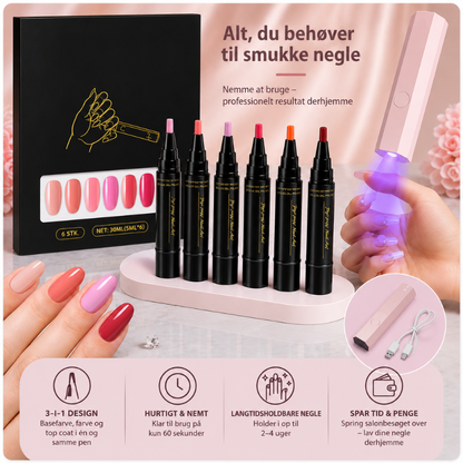 Glossique™ – Professionelle negle hjemmefra