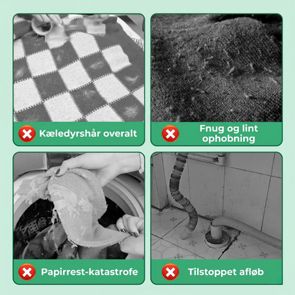 LintWash™ – Genanvendelige Filterposer til Vaskemaskinen