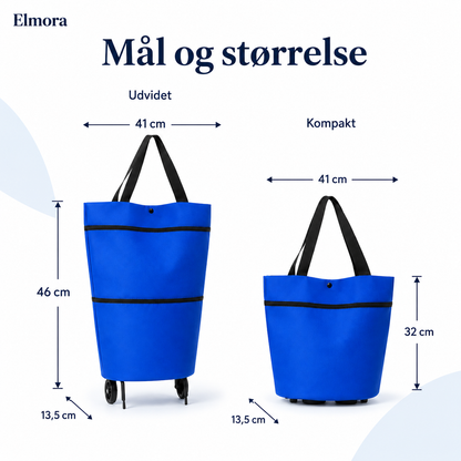 Rullia™ | Den smarte 2-i-1 indkøbstaske