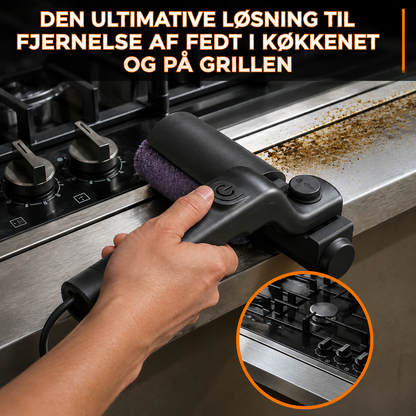 GrillMaster™ – Trådløs elektrisk grillrengører
