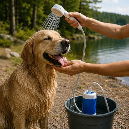 CampFlow Portable Shower