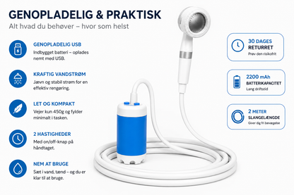 CampFlow Portable Shower