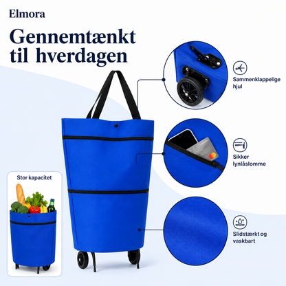 Rullia™ | Den smarte 2-i-1 indkøbstaske